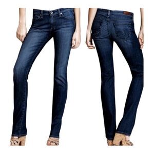 AG Adriano Goldschmied The Casablanca Straight Jeans Dark Denim. 31 R (33x34)